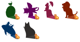 Cat Shadows Icons