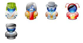 Chespirito characters Icons