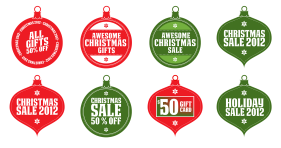 Christmas Sale Icons