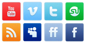 Clean Noise Social Icons