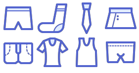 Clothes Accessories Icons