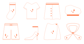 Clothing series Icons