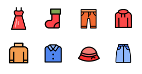 New clothes in spring Icons