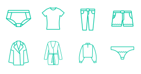 New clothing series in spring Icons