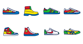Tide shoes Icons