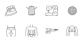 Time tailor shop Icons