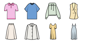 Women's wear Icons