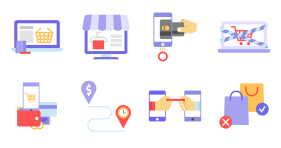 online shopping Icons