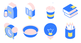 Pocket department store Icons