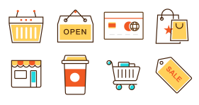 Shopping mall Icon Icons