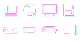 Video shop Icons