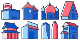 Architectural icon Icons