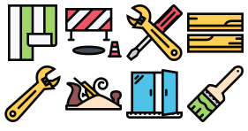 Building equipment Icons