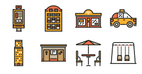 City Building Icons
