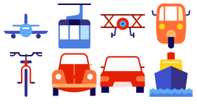 Color vehicle Icon Icons