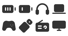 Equipment_ filled Icons