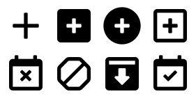 General - function Icons