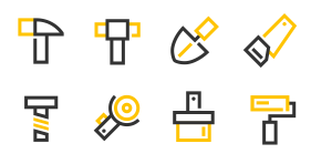 Hardware tools Icons