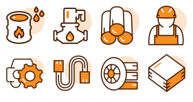 Industrial category Icon Icons
