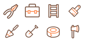 Multicolor tool Icons