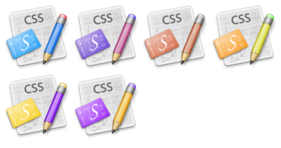 CSSEdit Make It Your Own - Mac Icons