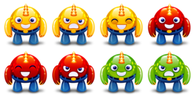 Cute Monsters Icons