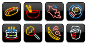 Dine-O-Matic Icons Icons