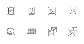 Artificial intelligence Icons