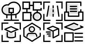 Big data related Icons