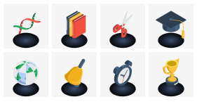 Education and learning Icons