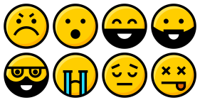 Emoji expression Icons