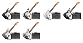 Fender for Garageband Icons