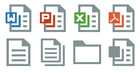 Document type icon Icons