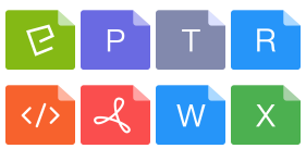 file format Icons