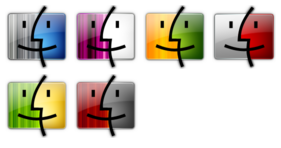 Finder colors Icons