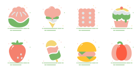Afternoon tea food Icon Icons