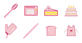 Baking shop Icons