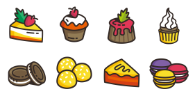 Cake dessert Icons