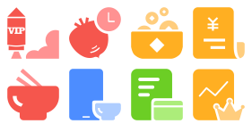 Catering software related Icons