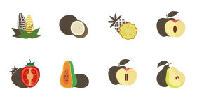 Eat me fruit shop Icon Icons