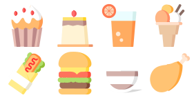 Fast food Icon Icons