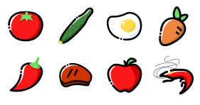 Food system Icons