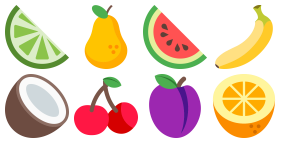 Fruit icons Icons