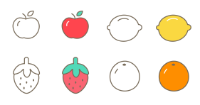 Fruit world Icons