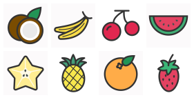 Fruits Icons