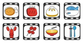 Home fragrance food Icons