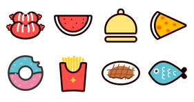 Iconfont competition - Food Icons