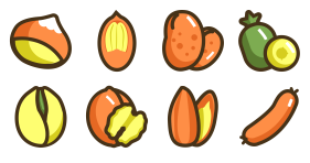 Nut forest Icons