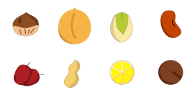 Nut series Icons