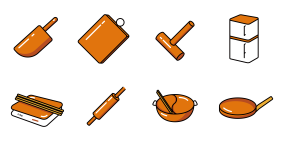 Small street casserole string Icons